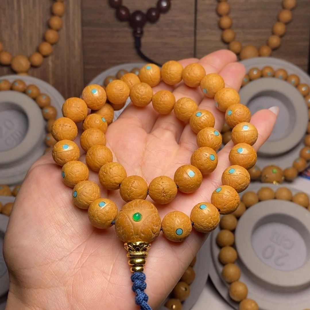 手串凤眼菩提12铜钉手持36ke