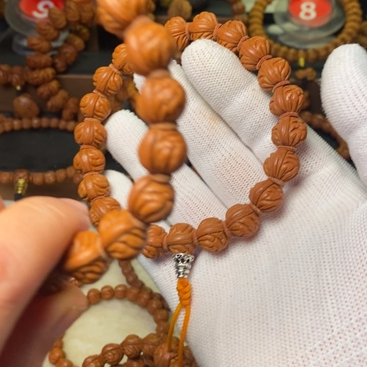手串桃核秦岭龙纹桃核