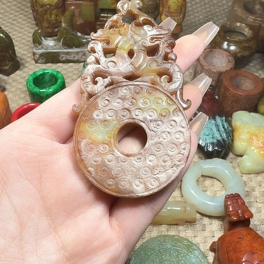白玉菩提吊坠挂件