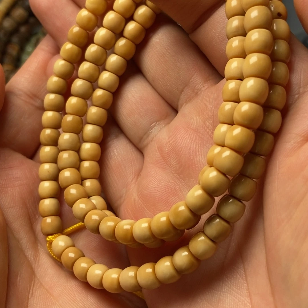 金***宝菩提根/象牙果手串龙脊菩提