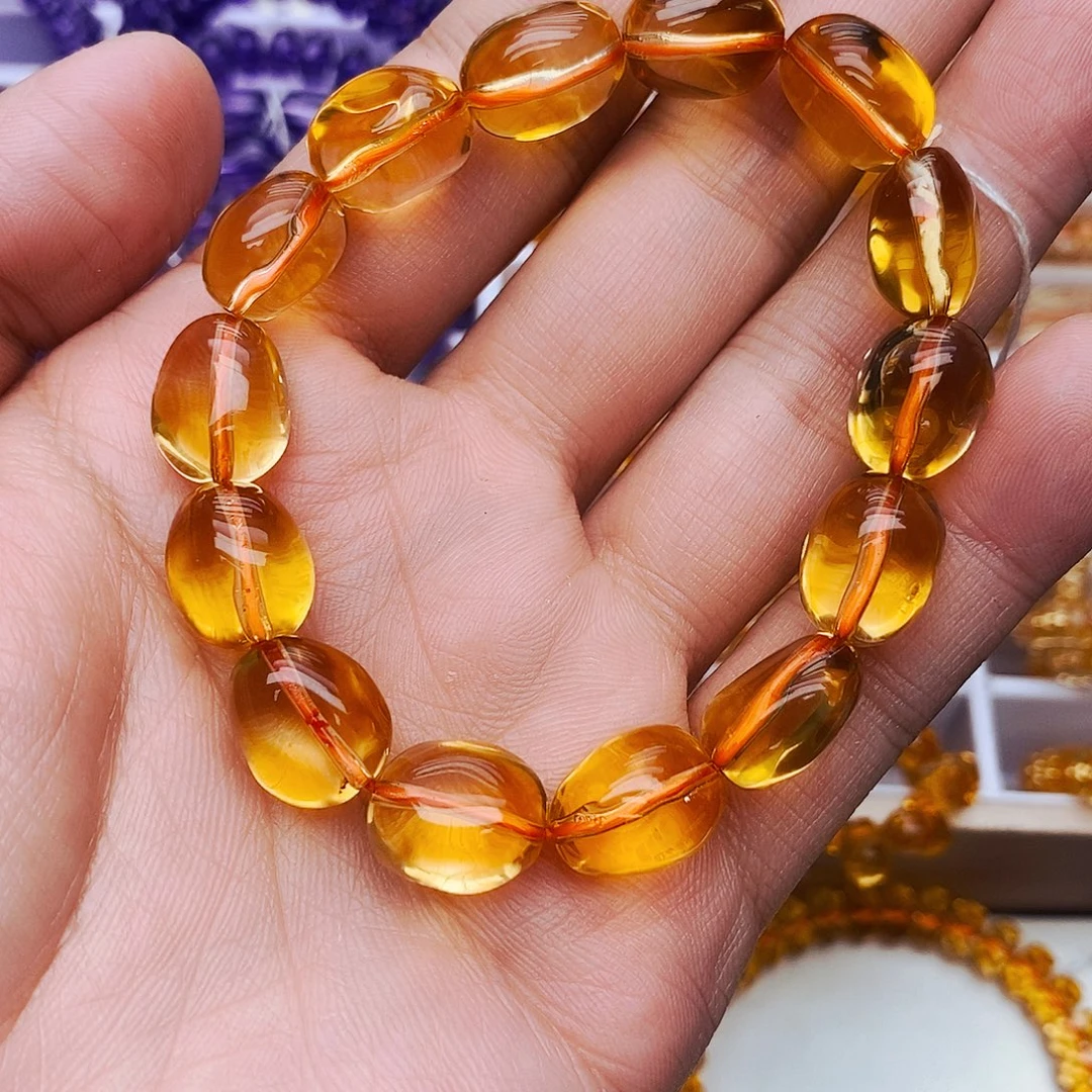 水晶未镶嵌手串天然