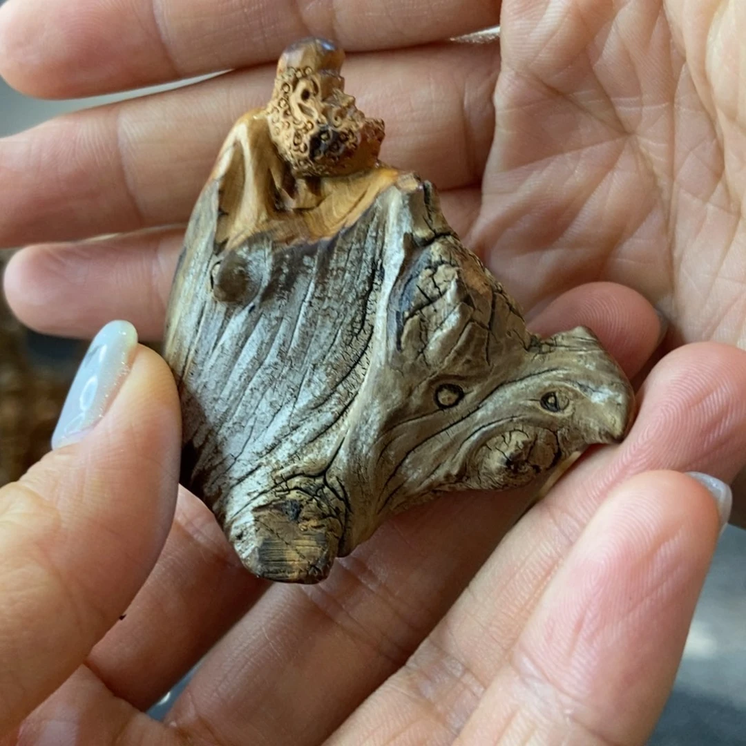 柏木（崖柏）太行崖柏根雕摆件