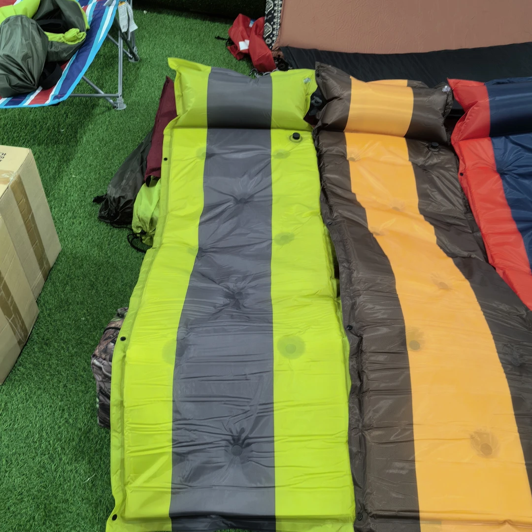 有枕单人自动充气防潮垫自充垫183×60×2.5cm