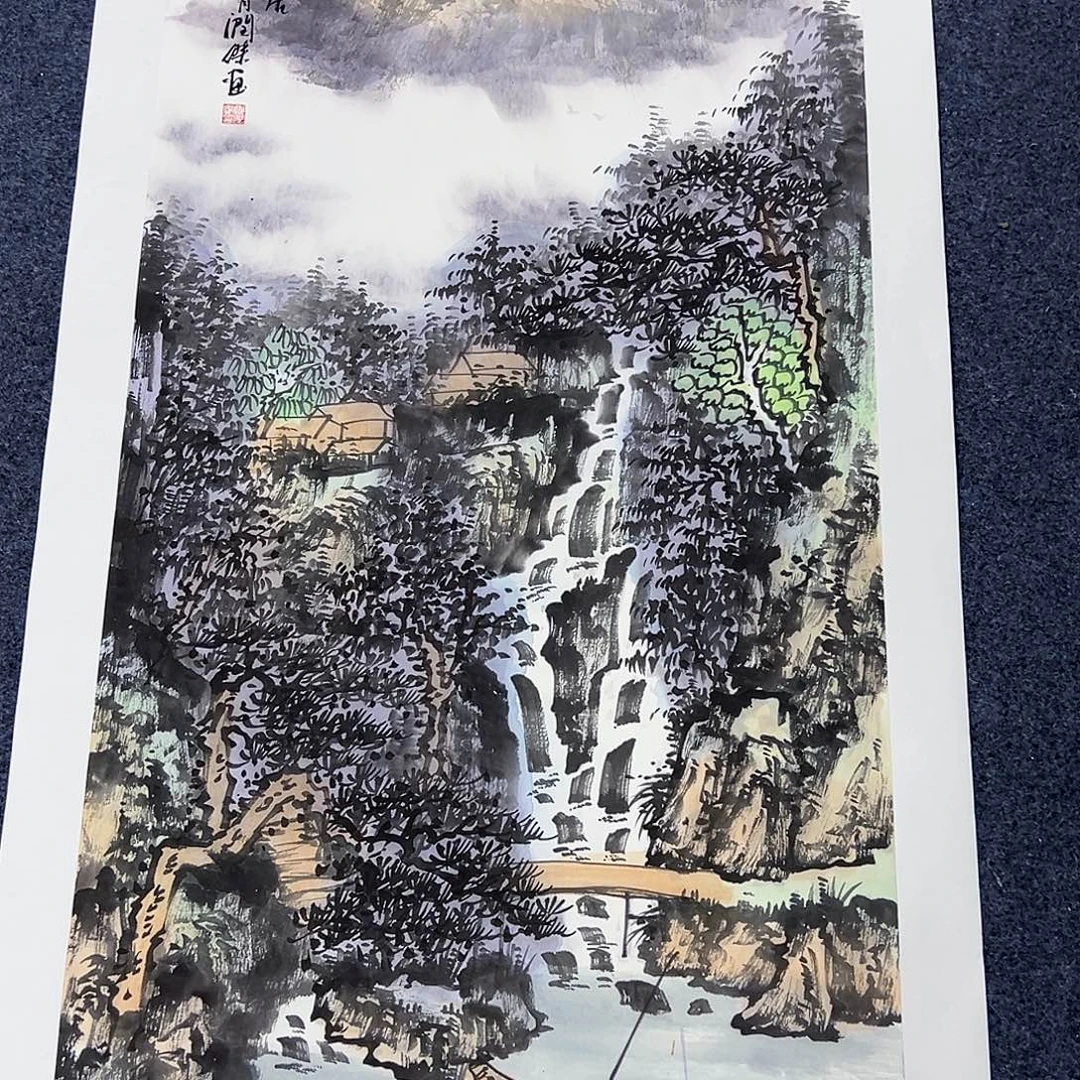 国画事事顺心如意万事如意