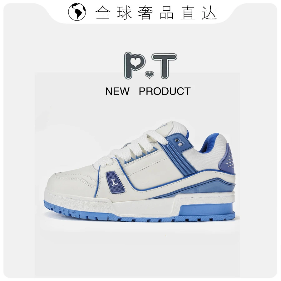 莆田鞋驴家同款Trainer小胖丁厚底面包鞋女百搭运动休闲男板鞋