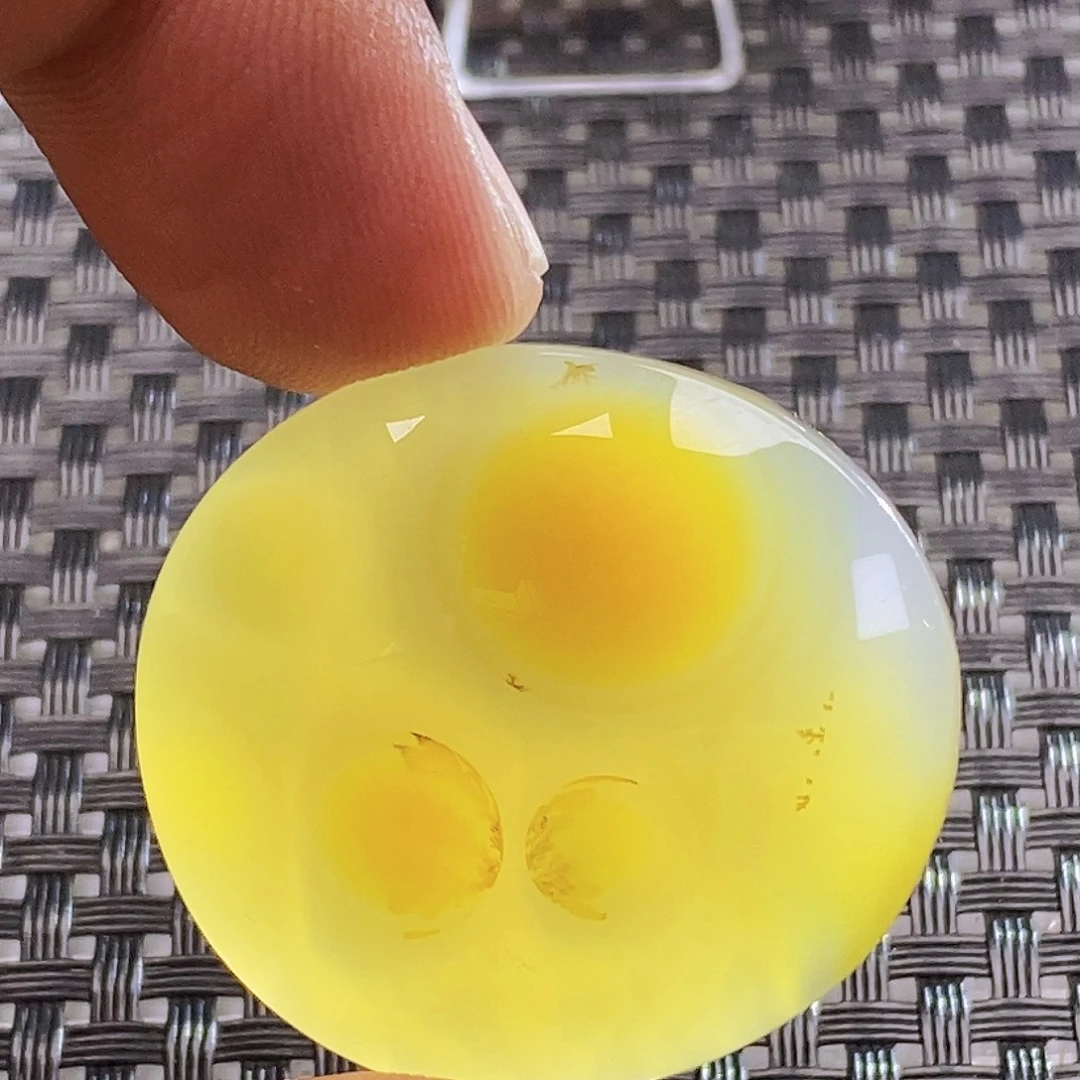 水***平玛瑙/玉髓未镶嵌吊坠(不含链)