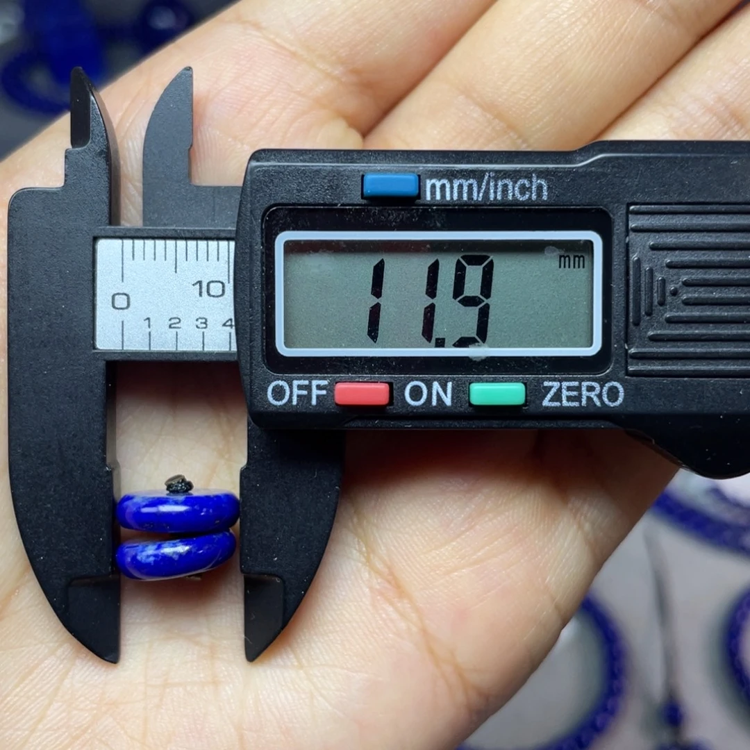 未镶嵌青金石11mm隔片配饰