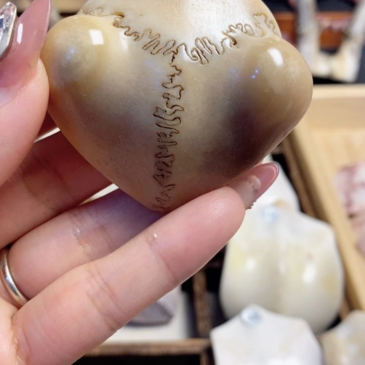 把件鹿骨一**人养殖鹿鹿三界手把件