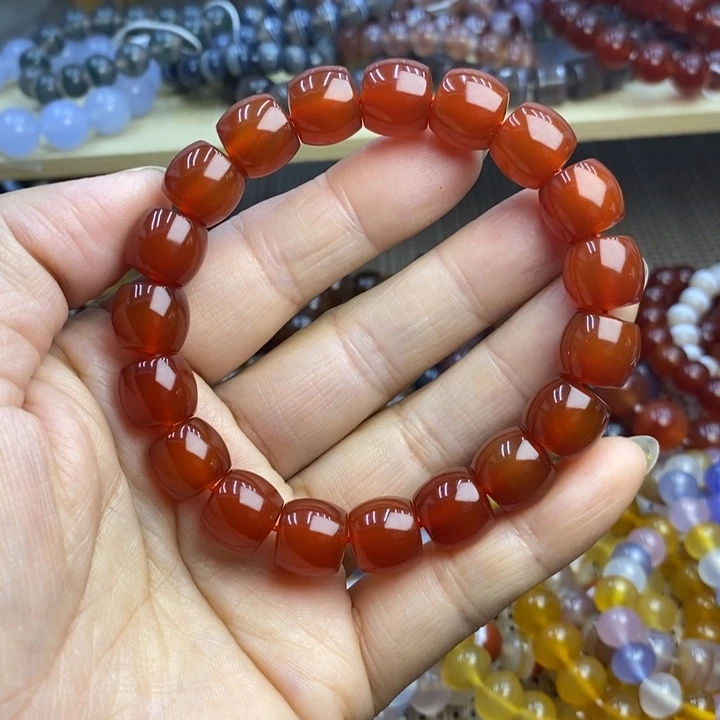 玛瑙/玉髓未镶嵌手链