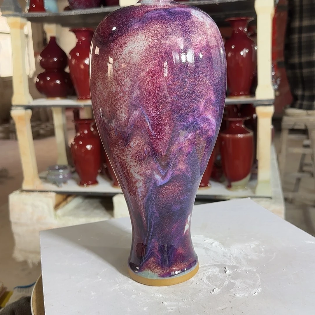 陶摆件郑家钧窑摆件