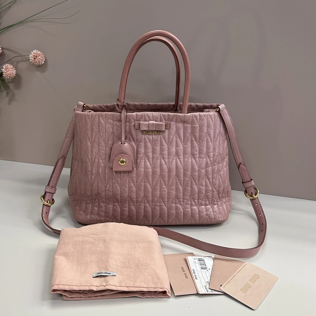 MIU MIU/缪缪 斜挎包 褶皱 3q6311/2502