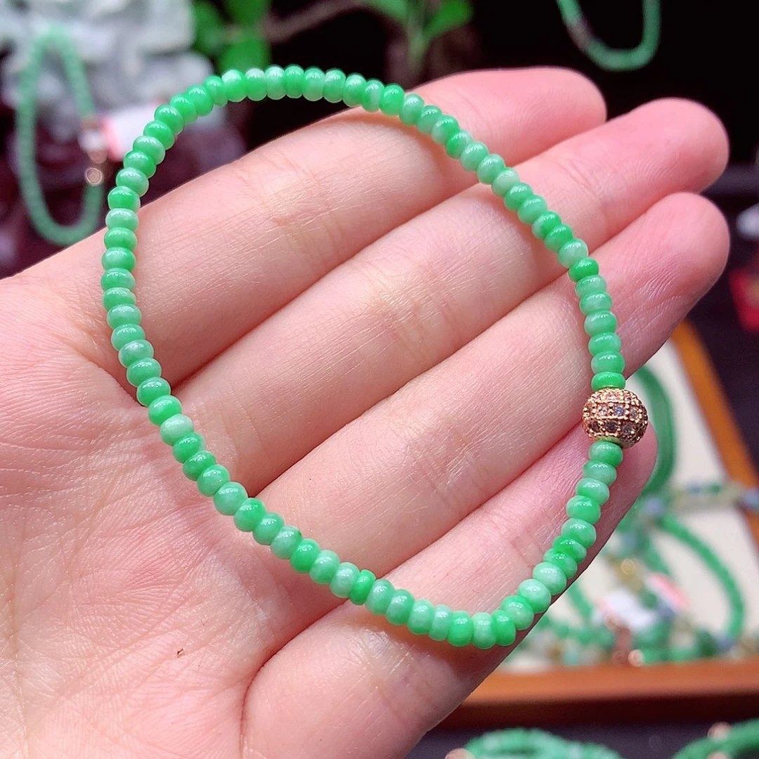 未镶嵌手链翡翠翡翠