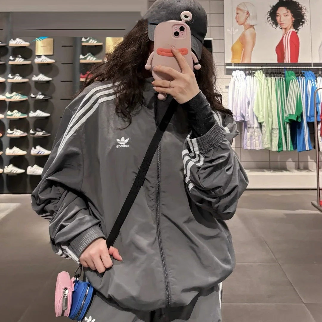 【商场撤柜】男女同款立领风衣夹克外套秋冬刺绣百搭外套-JJ3362