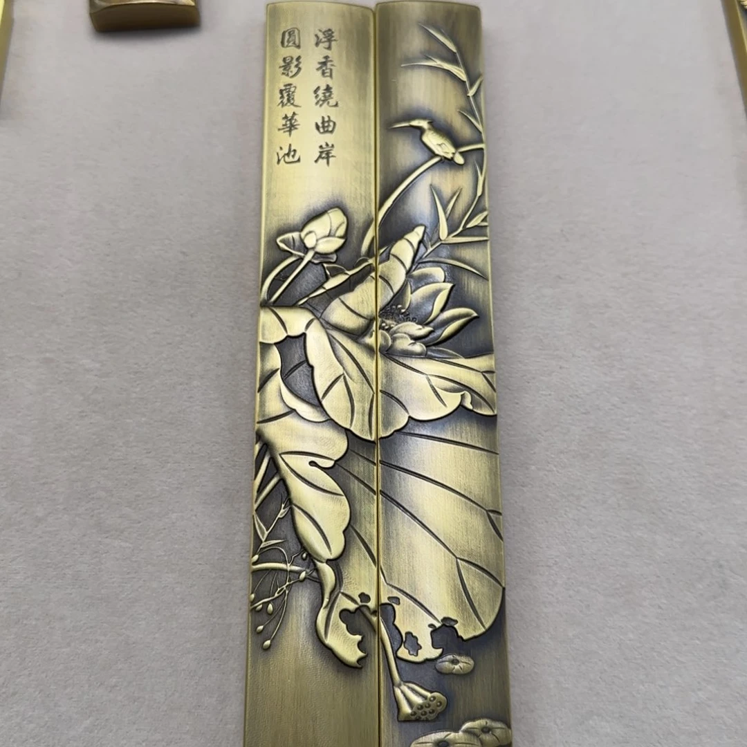 荷花镇尺20厘米一对