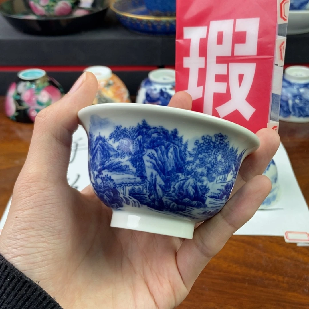 杯景德镇手绘陶瓷艺术