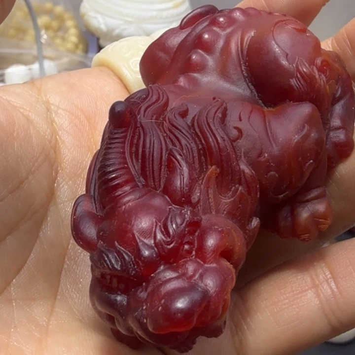 非洲紫檀（红花梨）龙香貔貅