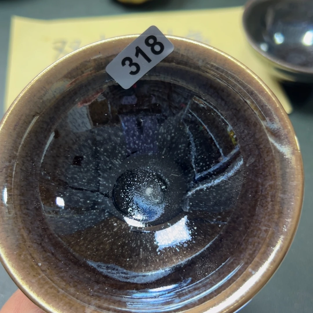 茶盏全手工原矿原釉建盏