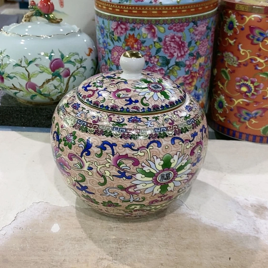 【闪购商品】罐茶叶罐陶瓷茶叶罐