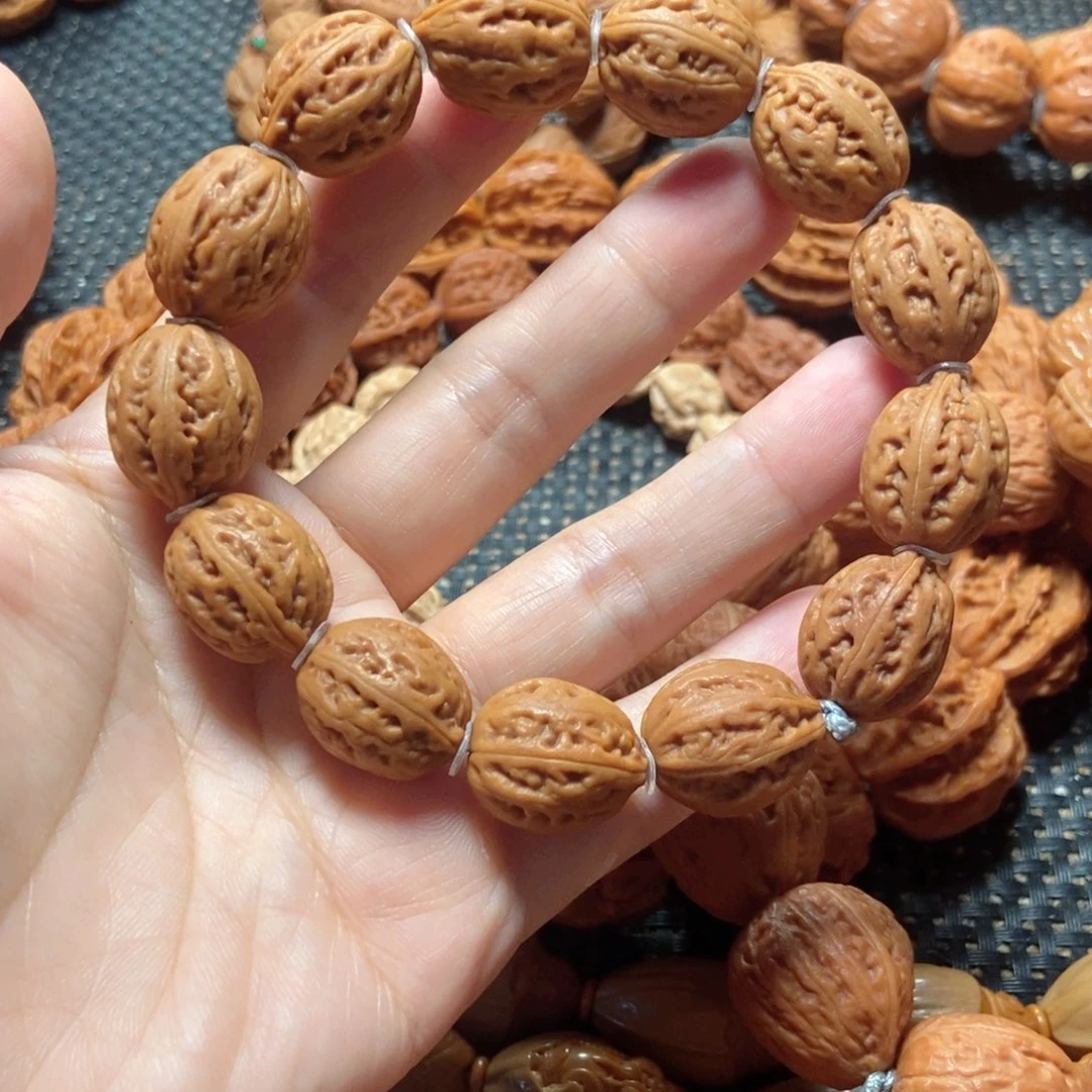 兜***风吊坠文玩核桃粗筋手串