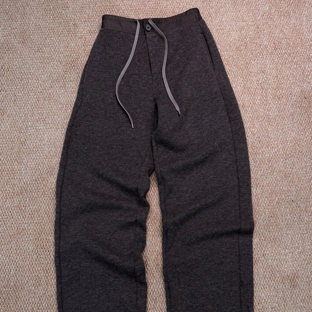 女子秋冬直筒羊毛裤