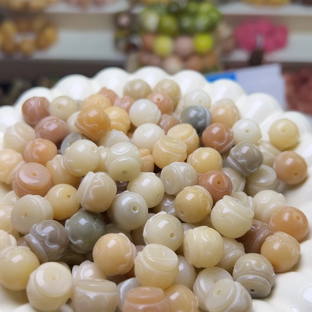 菩提根/象牙果吊坠微瑕13多宝峰蜜罐40颗