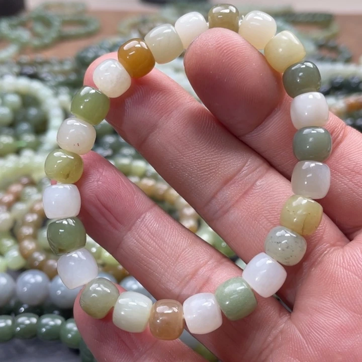 和田玉手链未镶嵌