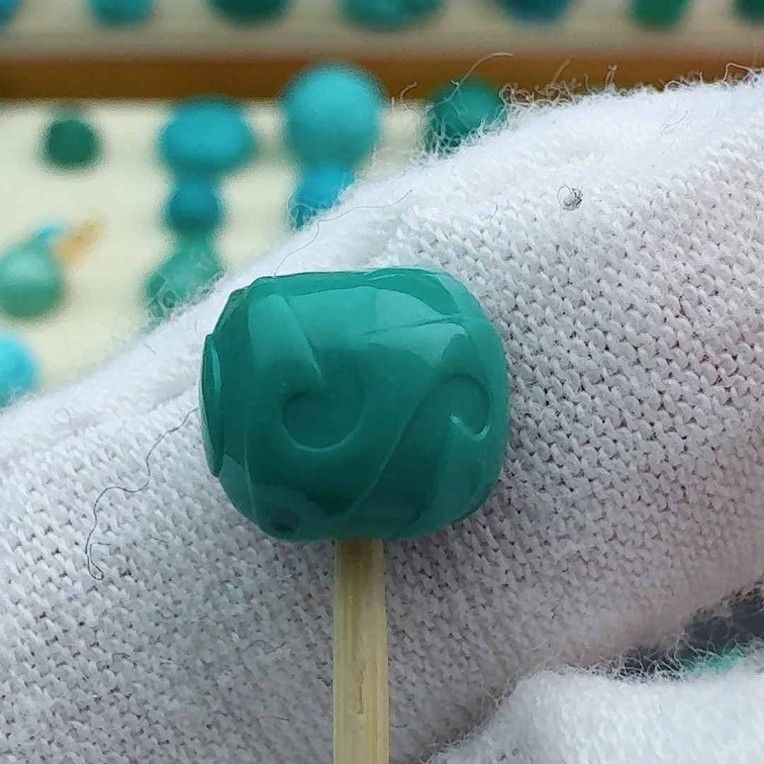 绿松石博古老型9.2未镶嵌