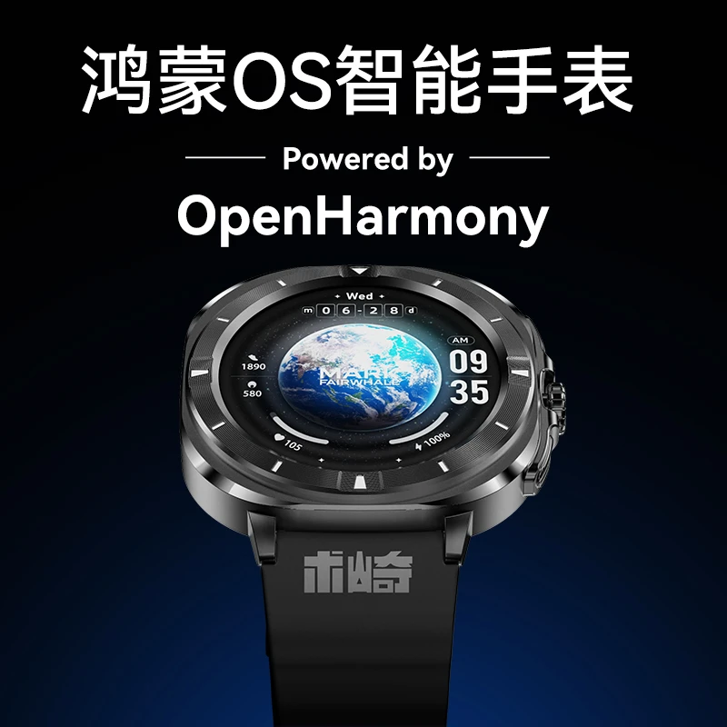 MARK FAIRWHALE/马克华菲GT5多功能智能运动手表专业骑行触屏