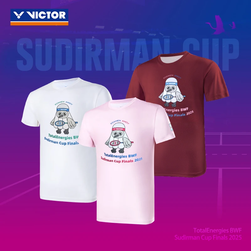 VICTOR/威克多胜利李梓嘉大赛服速干T恤亚锦赛短袖苏迪曼杯半袖