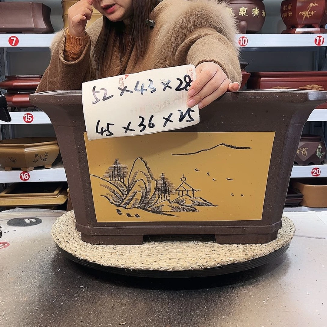 花盆紫砂紫砂花盆