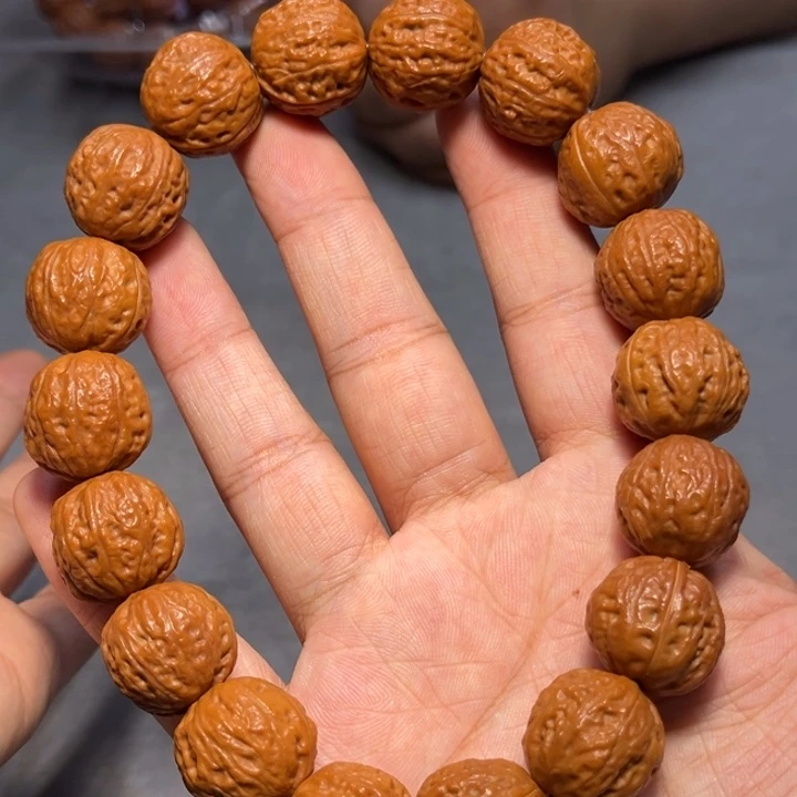 文玩核桃把件正圆2862