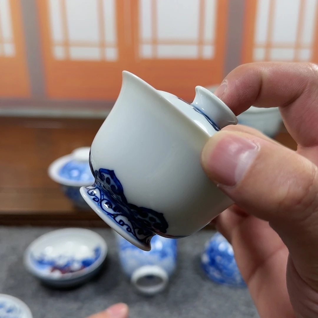 京**葉全手工全手绘陶瓷