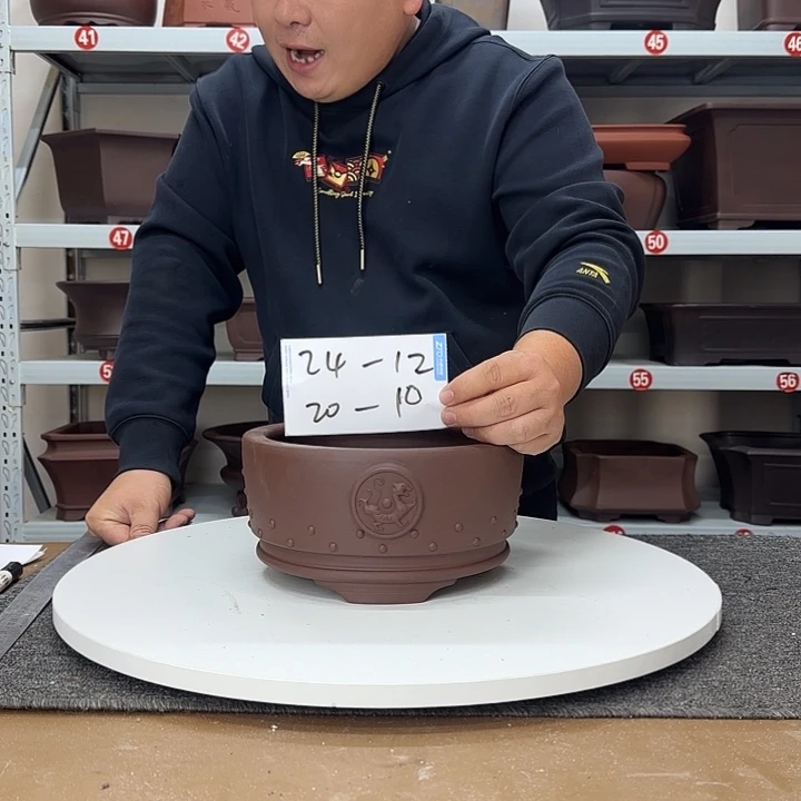 紫砂花盆这是你自己