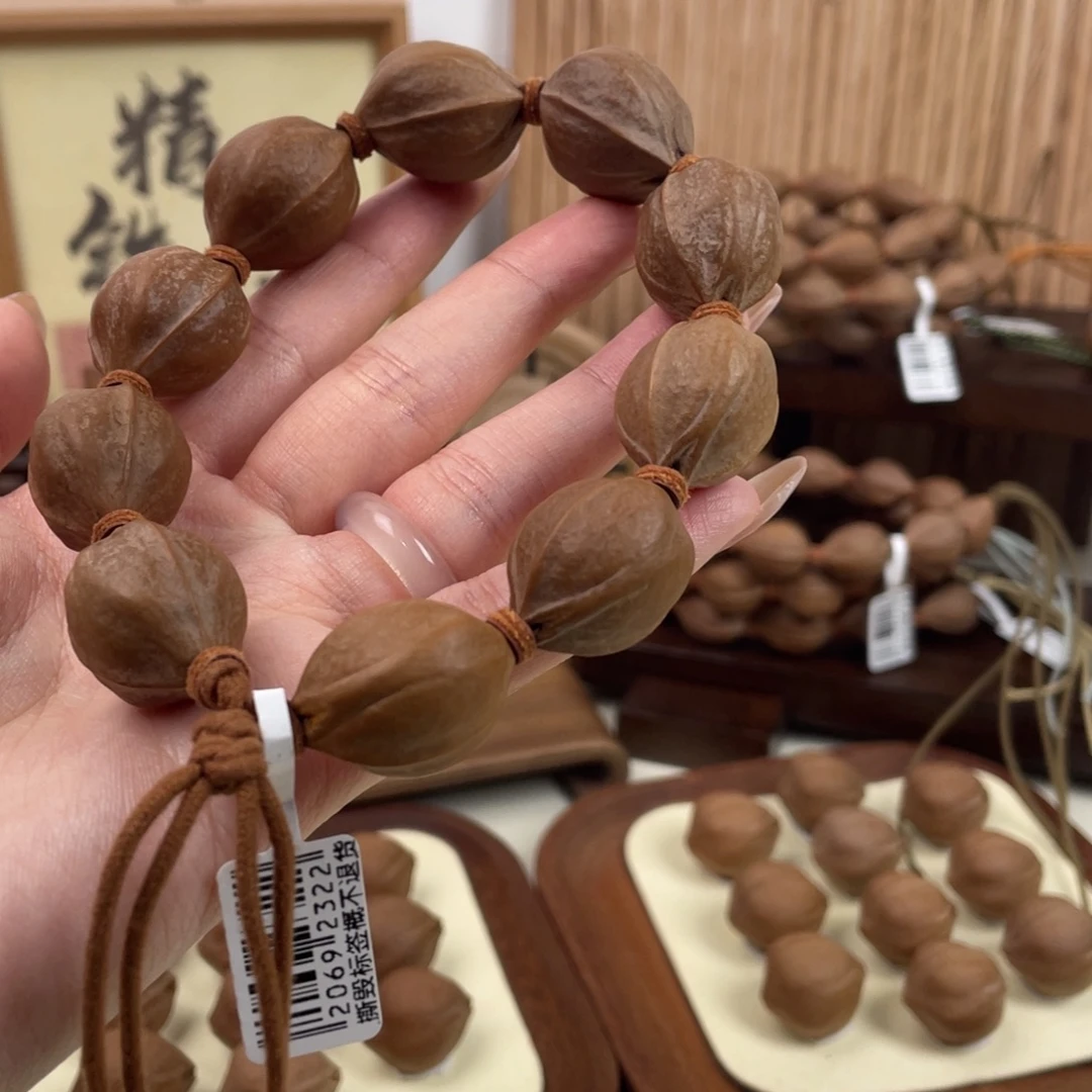 理***理橄榄核手串/手链20 26梅林铁核