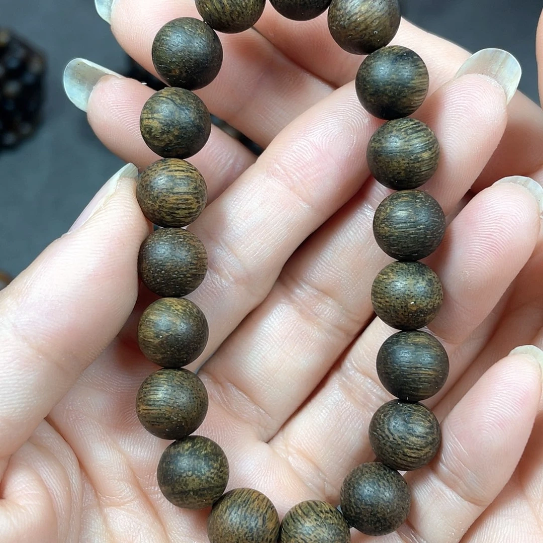 沉香手串芽庄白棋