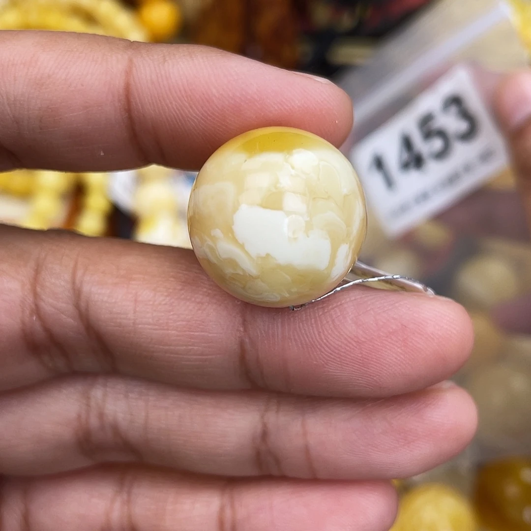 蜜蜡未镶嵌珠宝奇石沙20.4