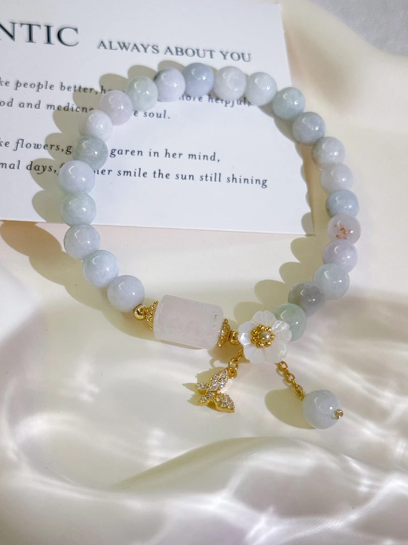 合金手链 清冷感手串女新中式国风手串轻奢气质时尚百搭