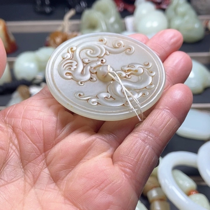 和田玉挂件未镶嵌