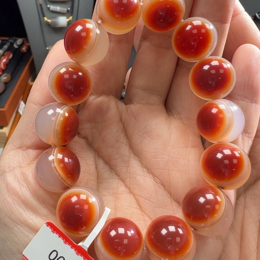 玛瑙/玉髓合金手链