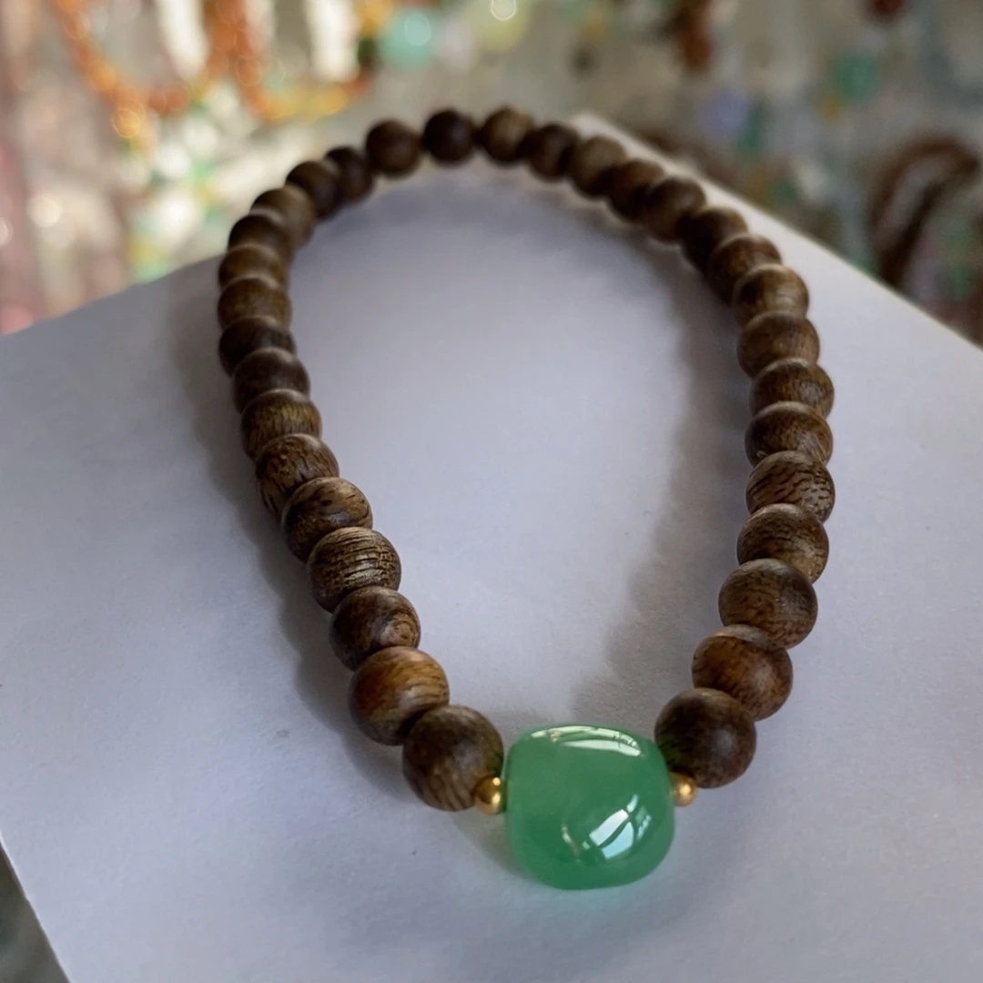 翡翠未镶嵌手链买断