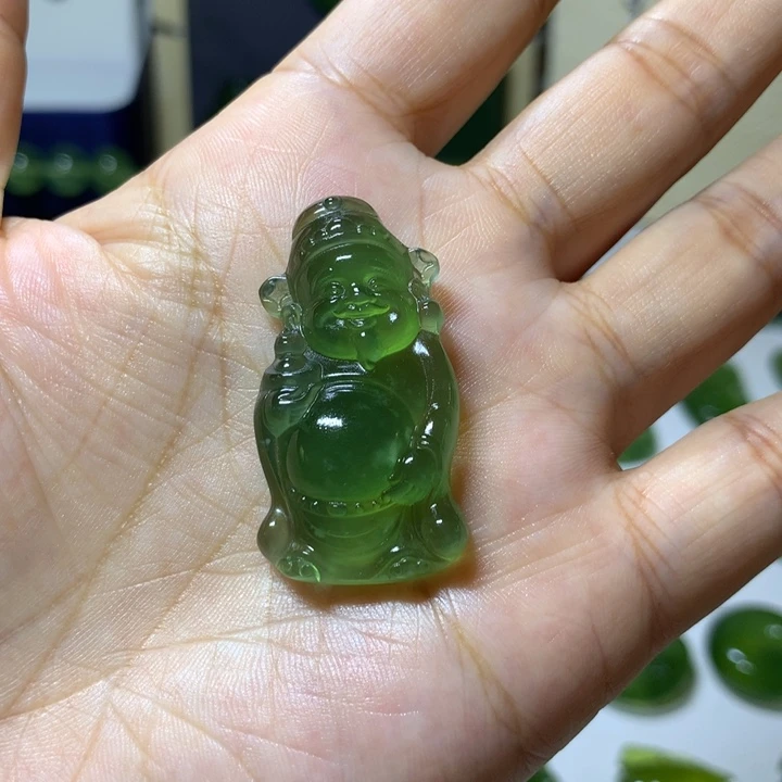 未镶嵌岫玉颈饰吊坠