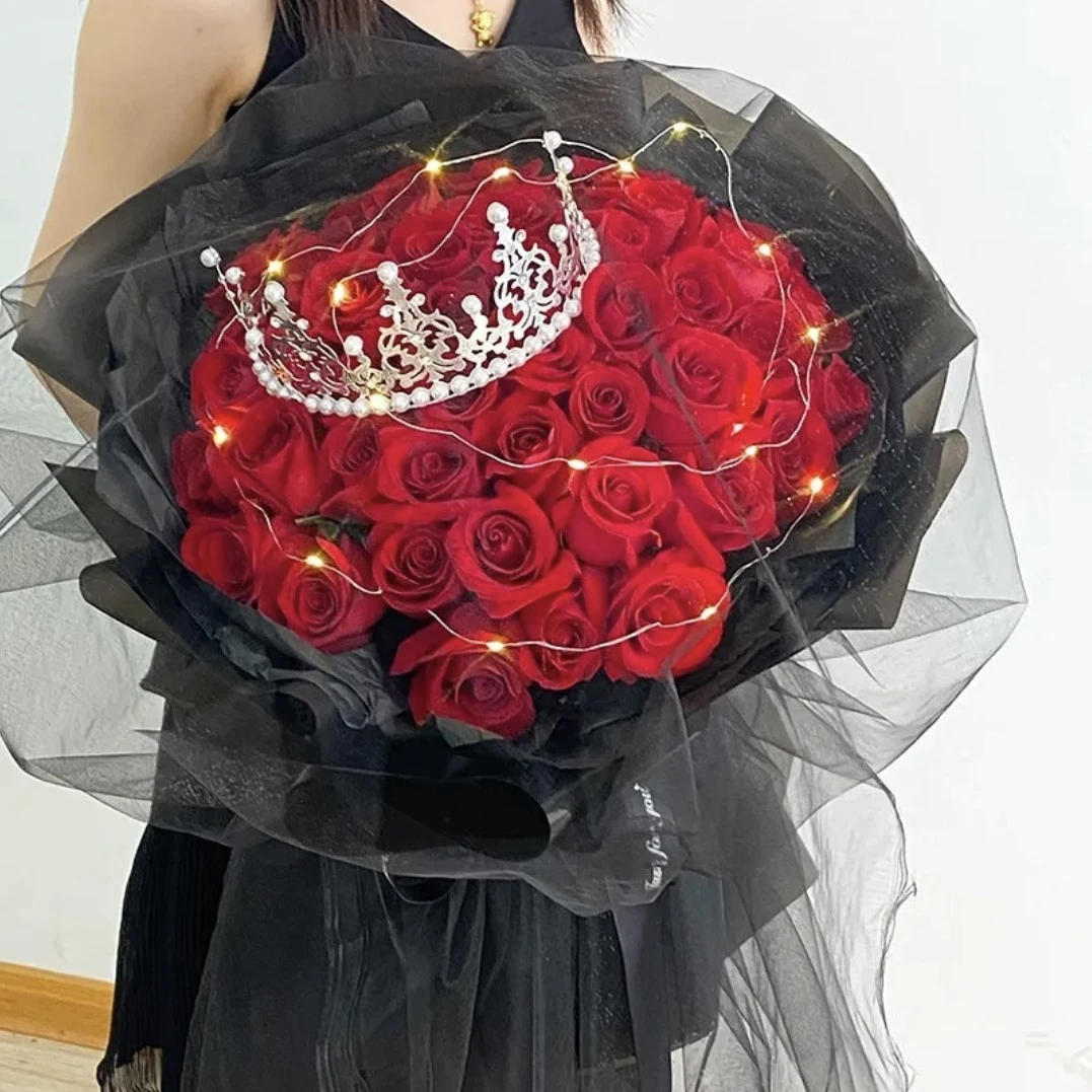 【心动模式】33朵红玫瑰鲜花生日花束约会表白元旦鲜花送女友送老婆