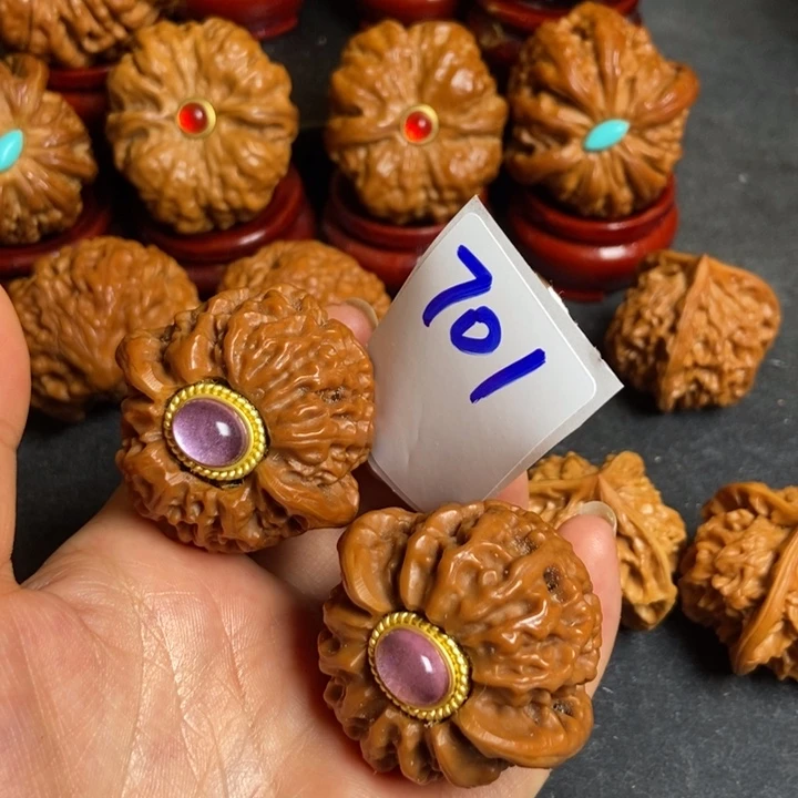 文玩核桃把件一**世42宫灯701