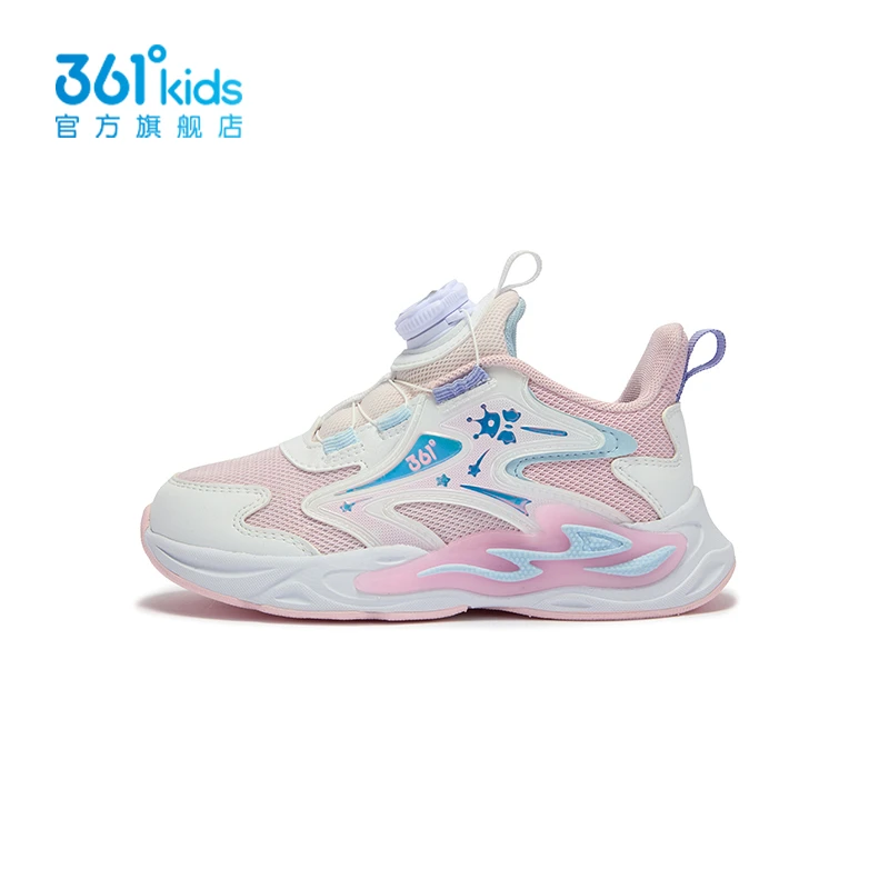 361°kids儿童冬季时尚女童休闲鞋新款透气网面运动鞋K82514809