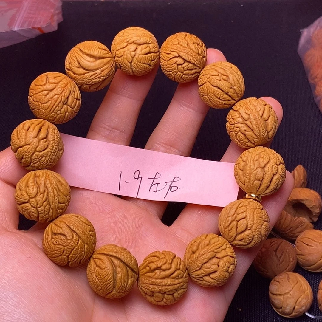 桃核手串秦岭龙纹桃核1