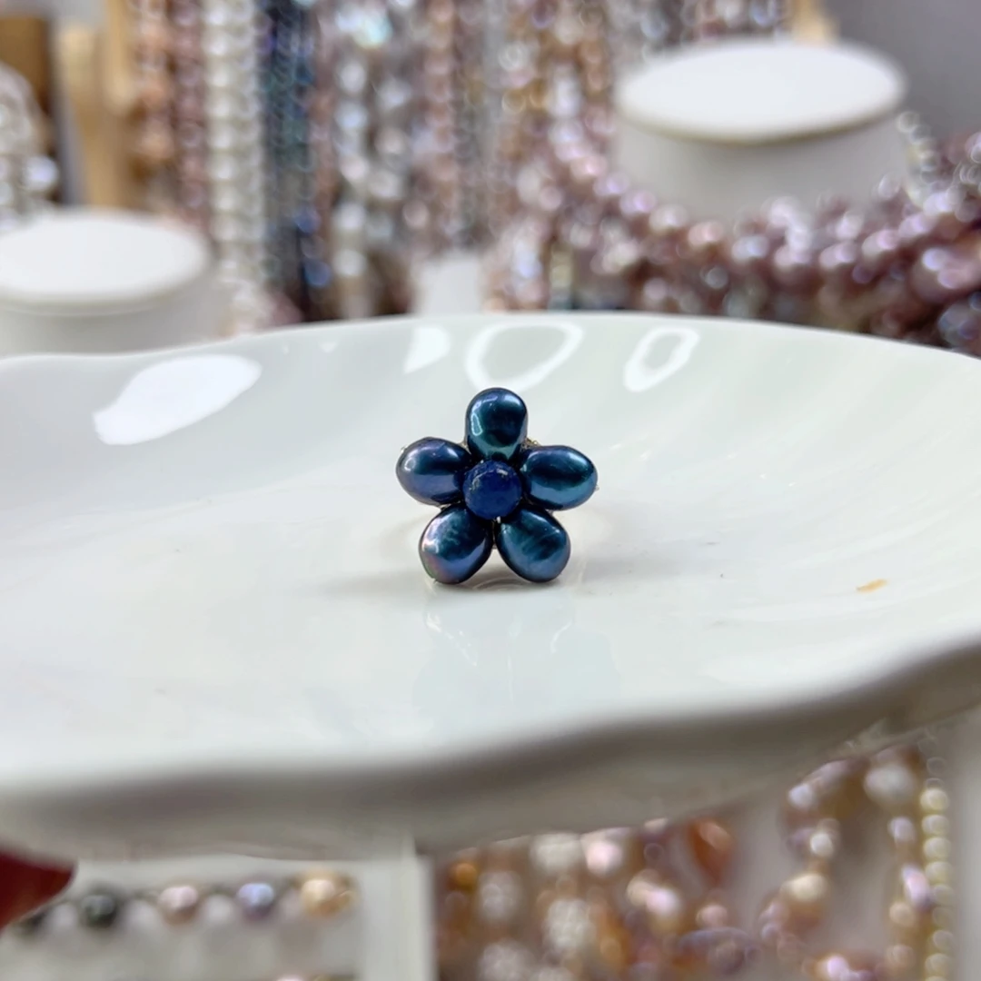 淡水珍珠手绳合金