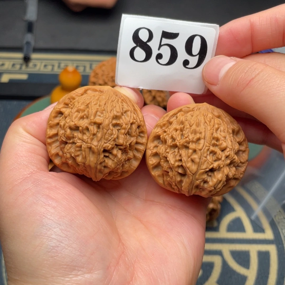 文玩核桃吊坠43精品水龙纹859号