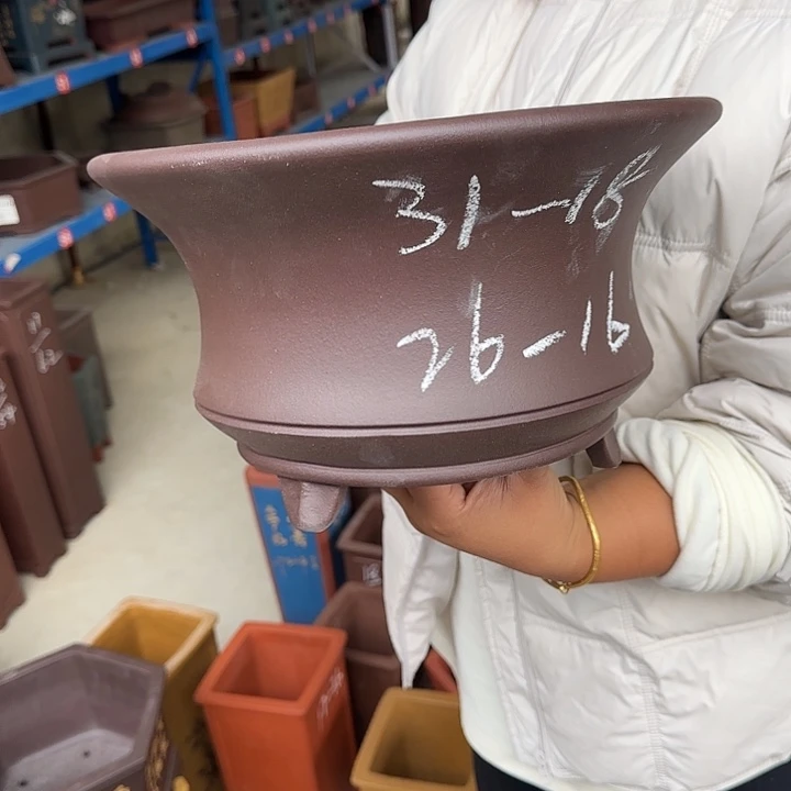 紫砂花盆真的想看