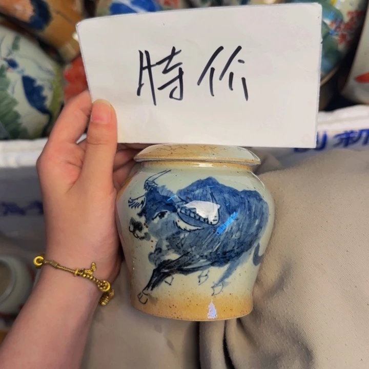 瓷片景德镇陶瓷手工手绘