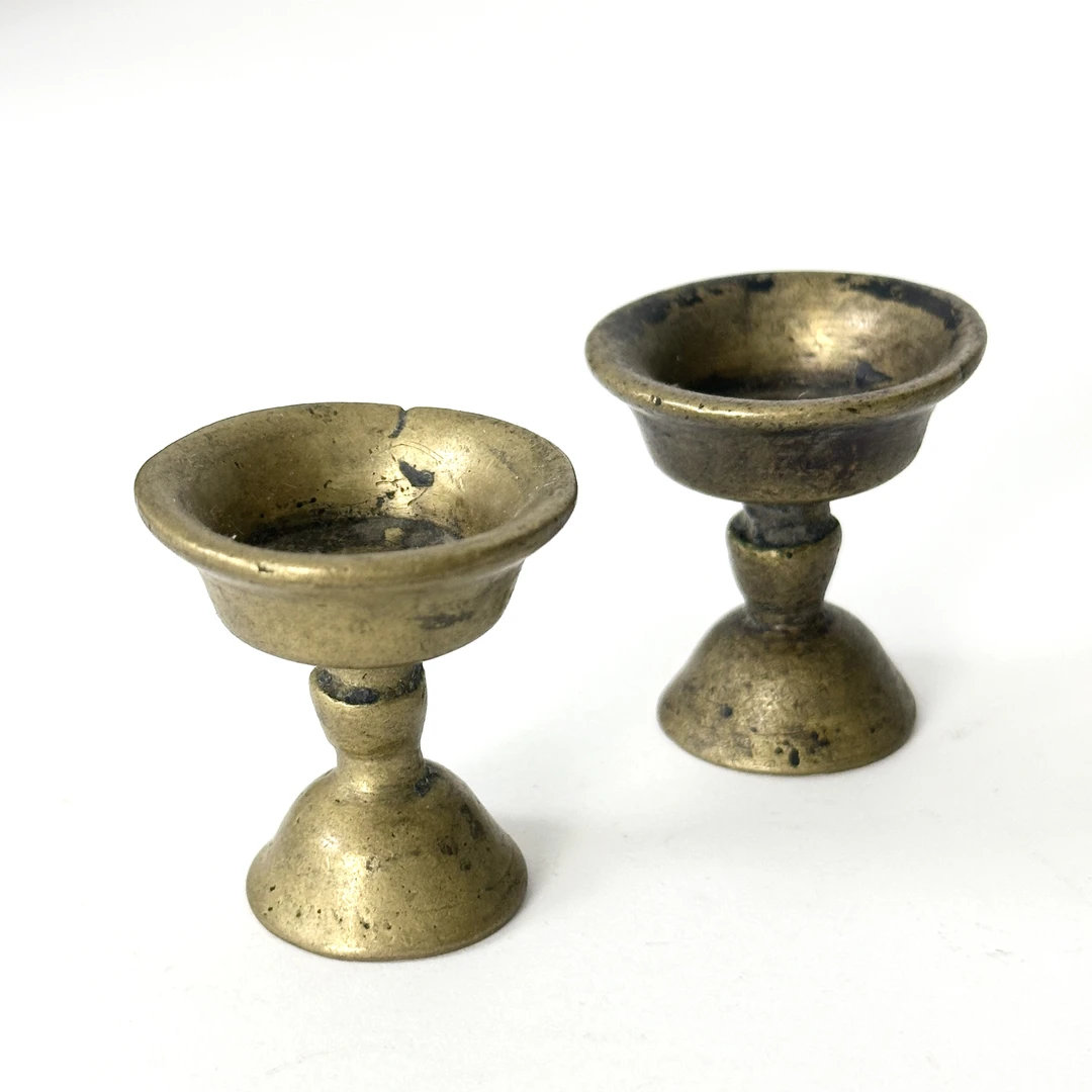 油灯/托甲天铁/藏传文玩